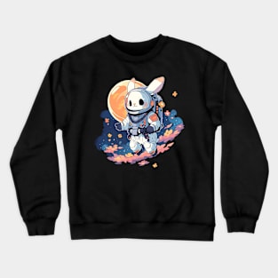 space rabbit Crewneck Sweatshirt